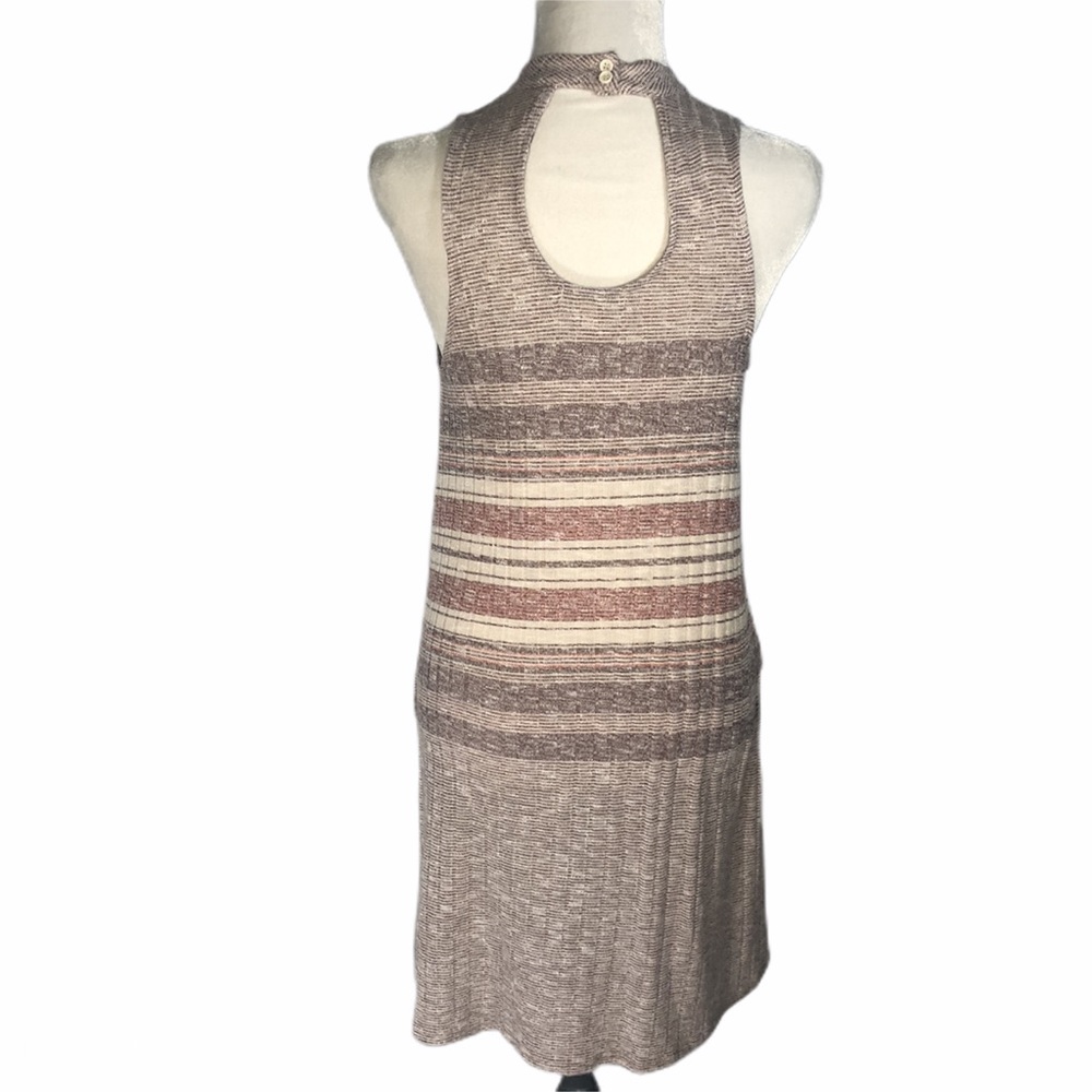 Love, Fire Women's‎ Brown Knit Sleeveless Dress - Picture 3 of 6